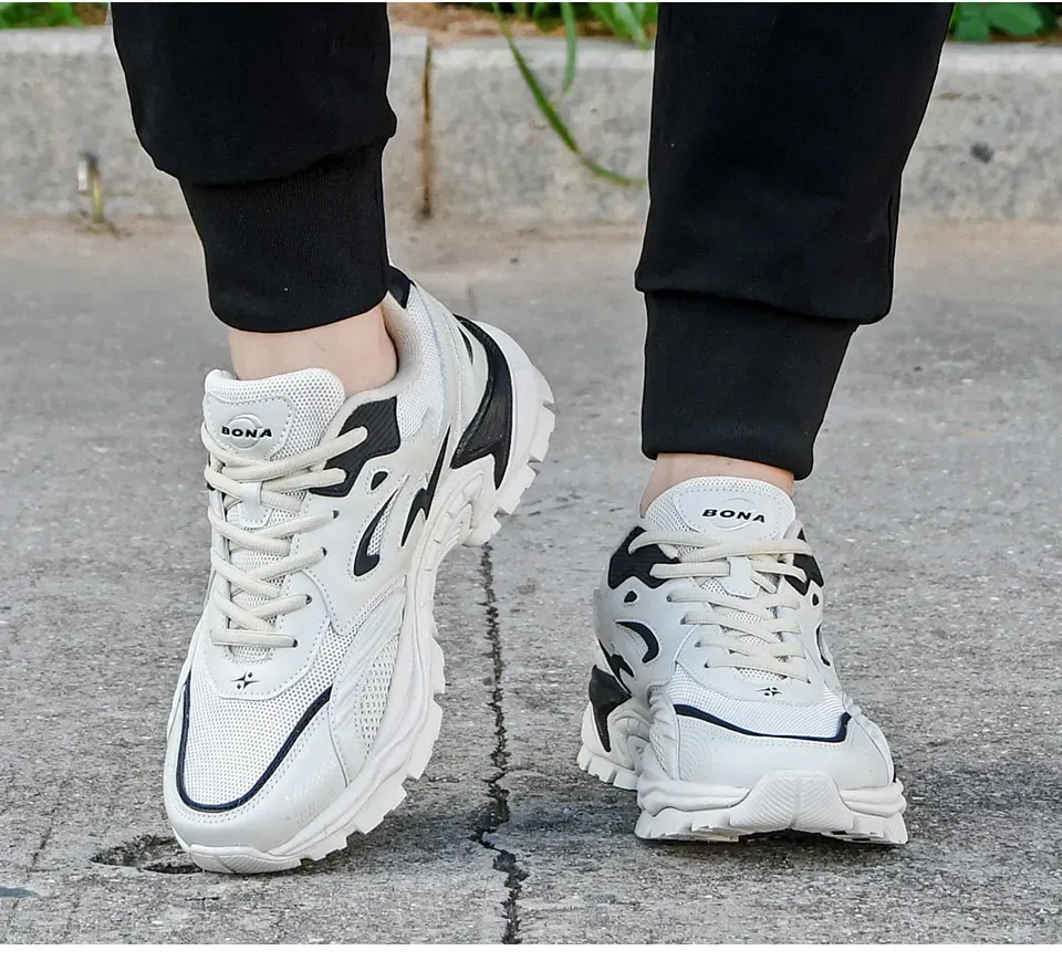 Chaussures de marche BONA homme à maintien stable