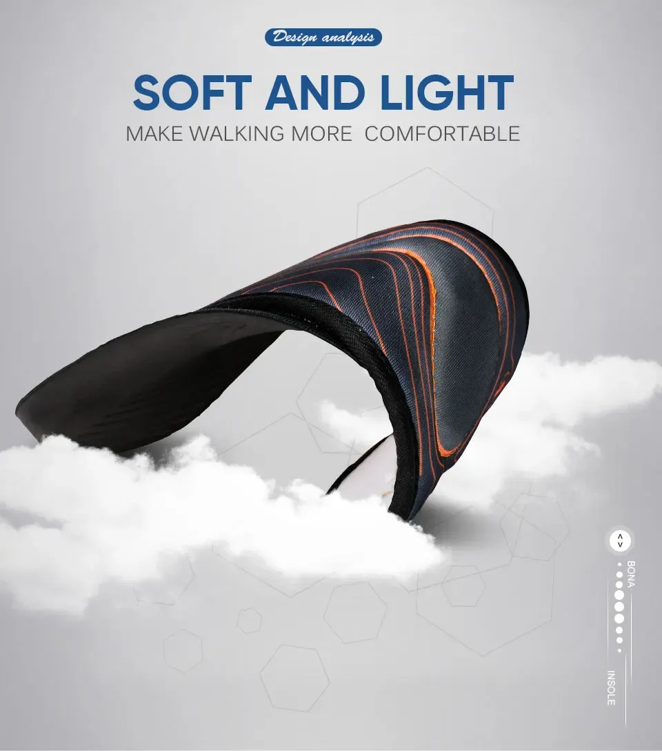 Semelles confort BONA pour baskets, amorti respirant