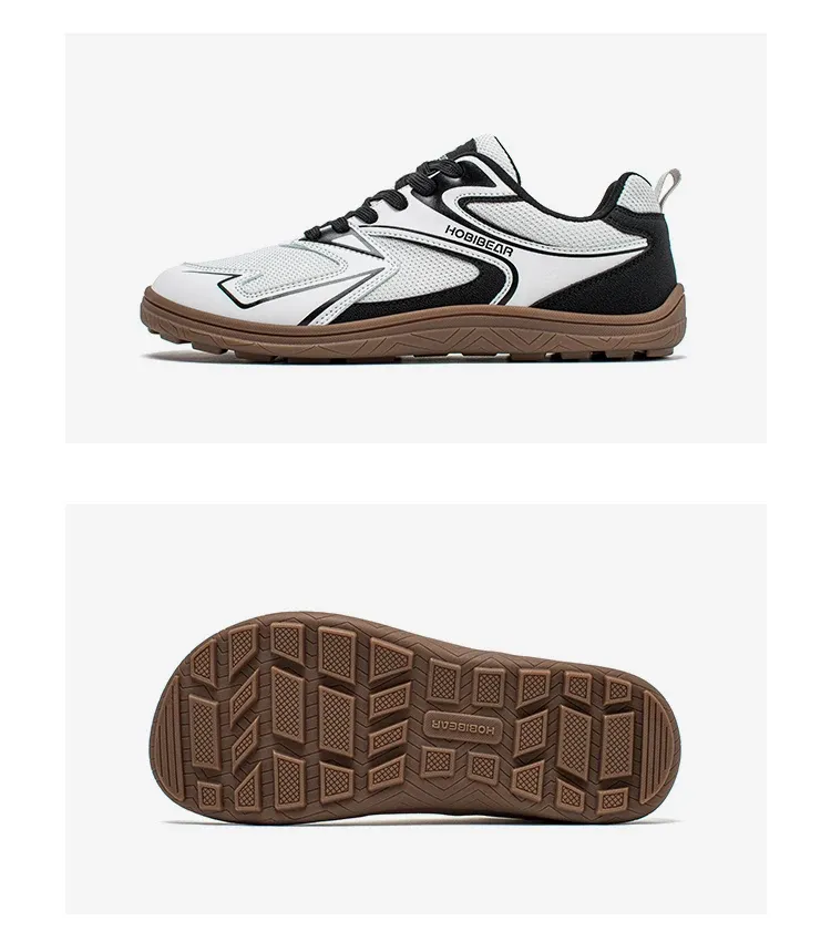 Chaussures barefoot HOBIBEAR à large avant-pied pour marche et course