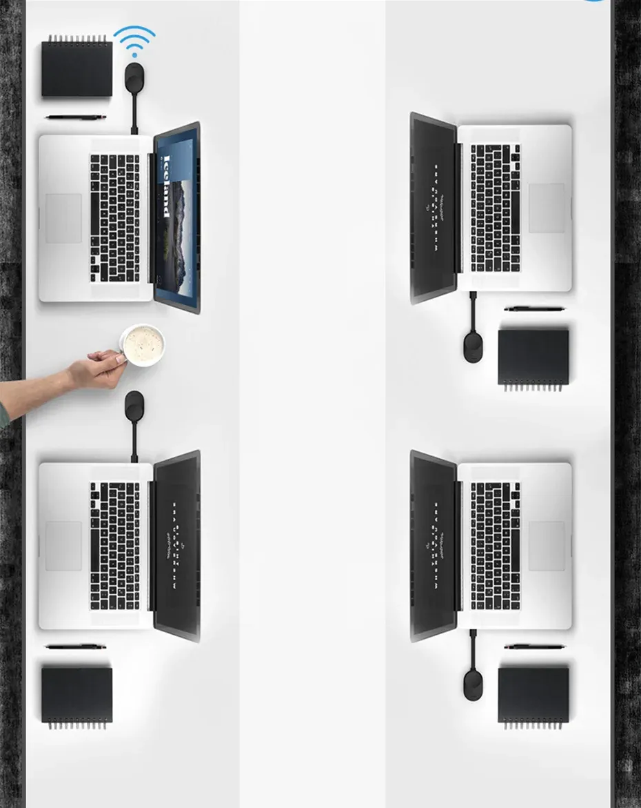 Kit HDMI sans fil Hagibis G9W Full HD pour TV, projecteur et caméra