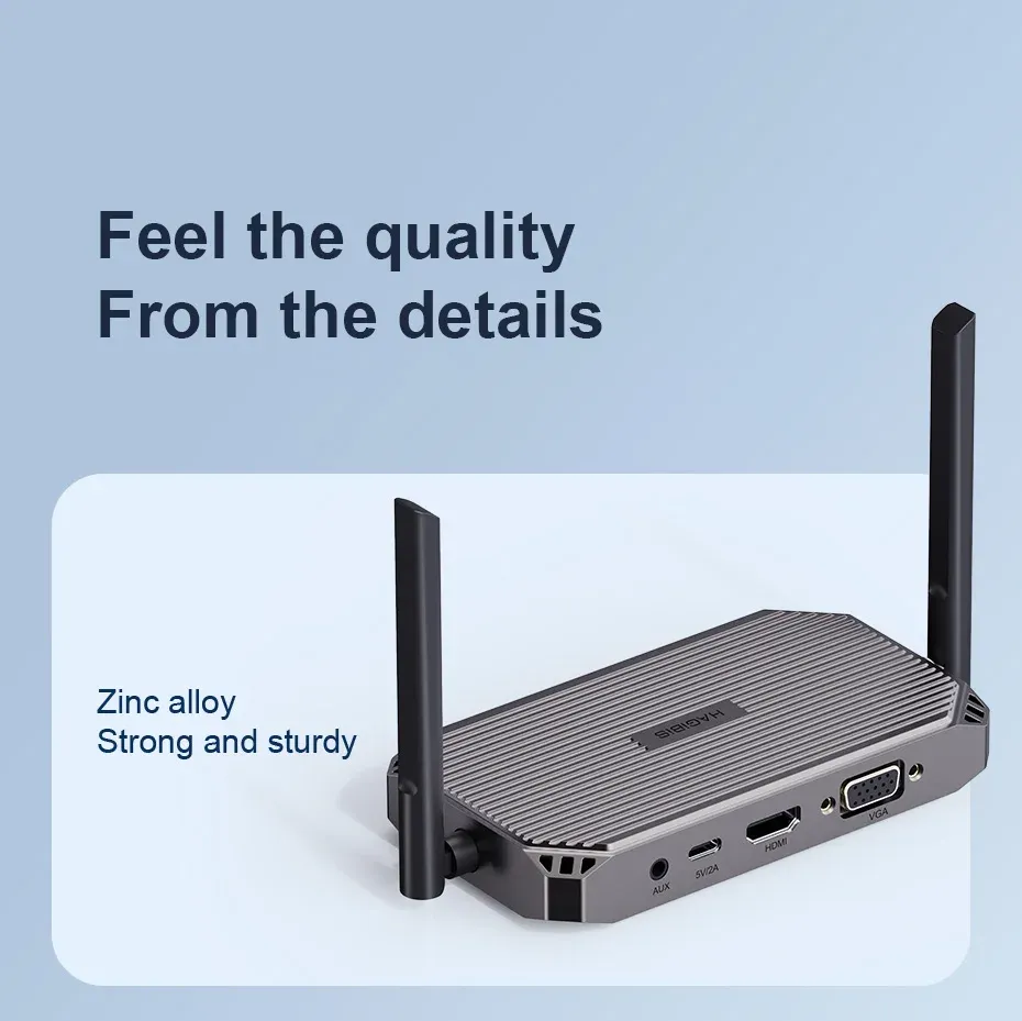 Kit HDMI sans fil Hagibis G9W Full HD pour TV, projecteur et caméra