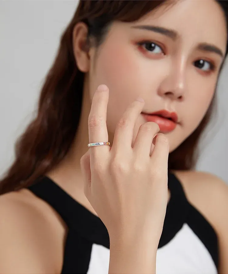 Bague patte d’animal en argent 925 Bamoer