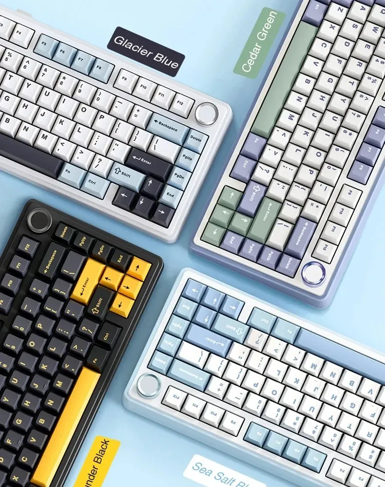 AULA F75 : clavier mécanique tri-mode 75 % à joint et hot-swap