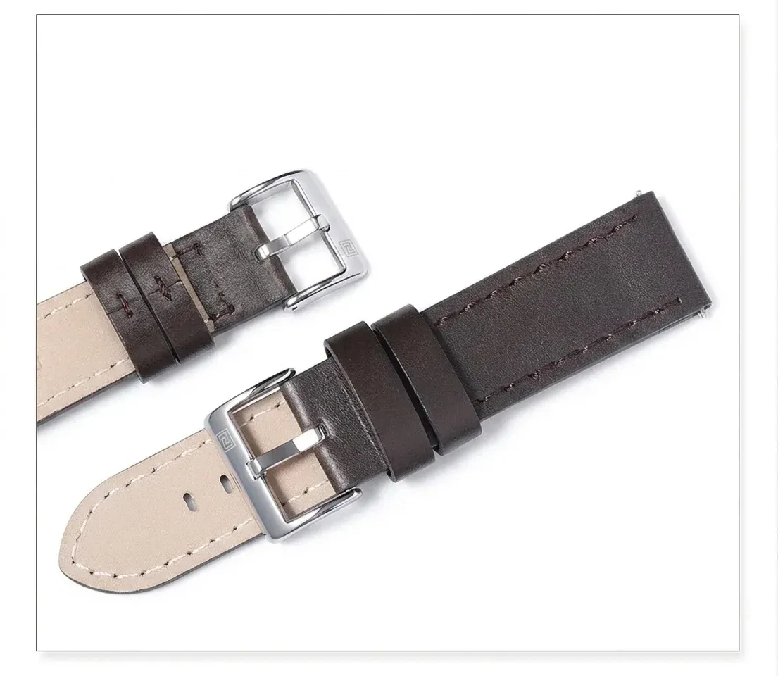 Bracelet montre NAVIFORCE cuir noir marron