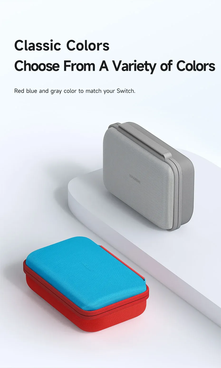 Étui de transport Hagibis pour Nintendo Switch OLED et Lite
