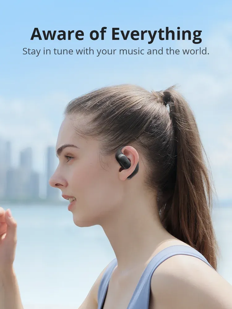 Tronsmart OpenFly 2 Pro : écouteurs à oreille ouverte pour sport et appels