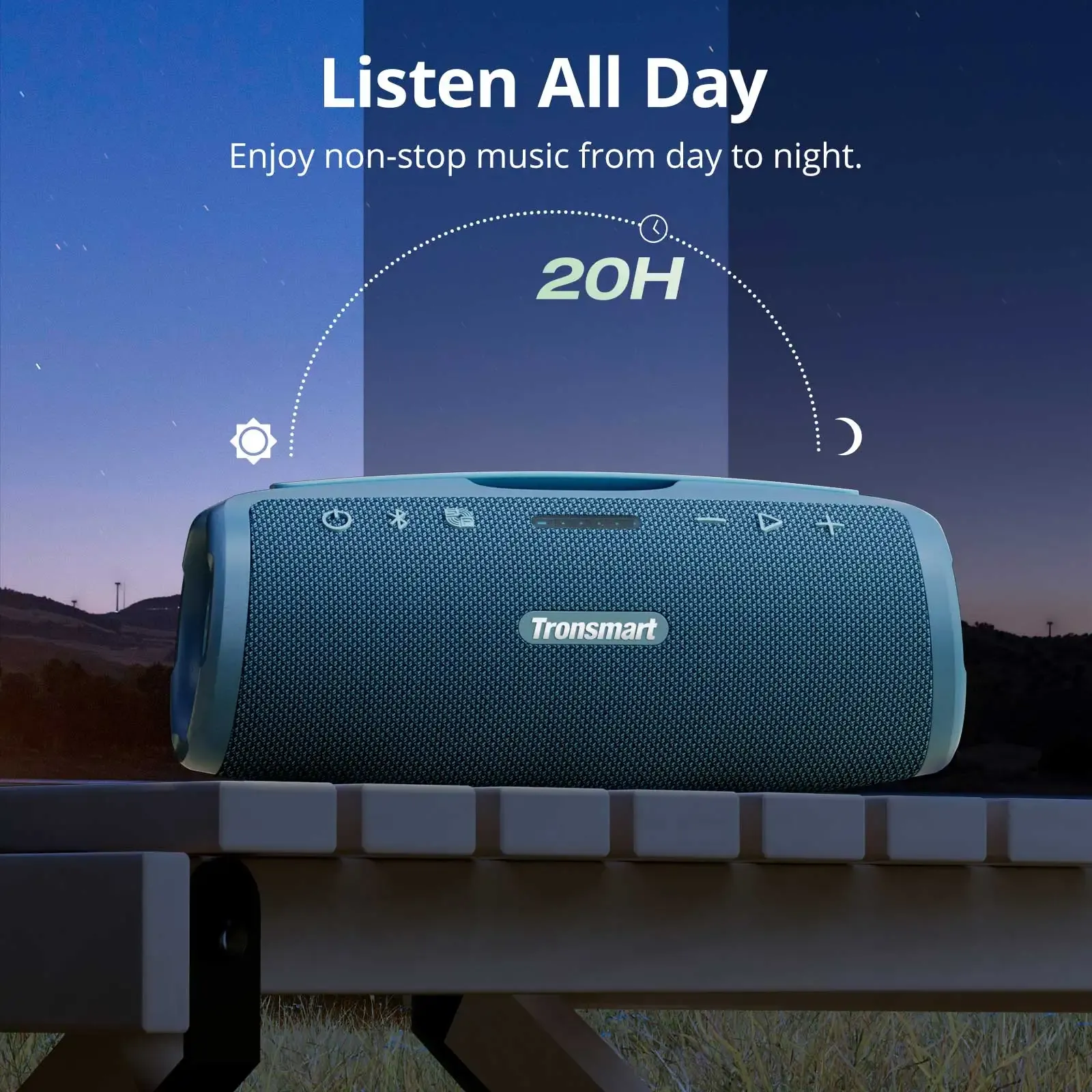 Tronsmart Mirtune S100 : enceinte Bluetooth extérieure 50 W IPX7