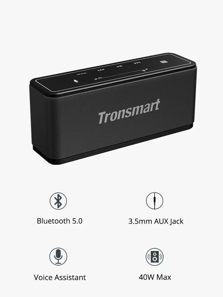 Tronsmart Mega : enceinte Bluetooth portable 40 W pour camping et usage nomade