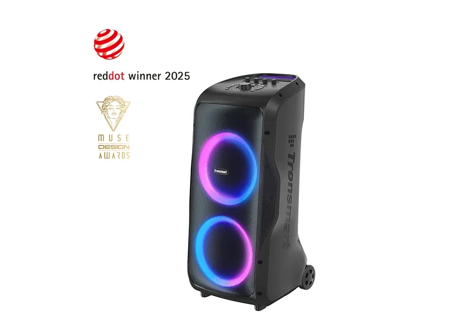 Tronsmart Halo 300 : enceinte de fête Bluetooth 240 W pour karaoké et scène mobile