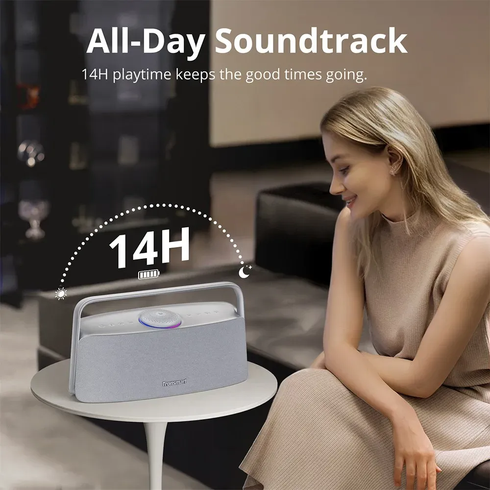 Tronsmart Fiitune X30 : enceinte Bluetooth spatial audio 80 W