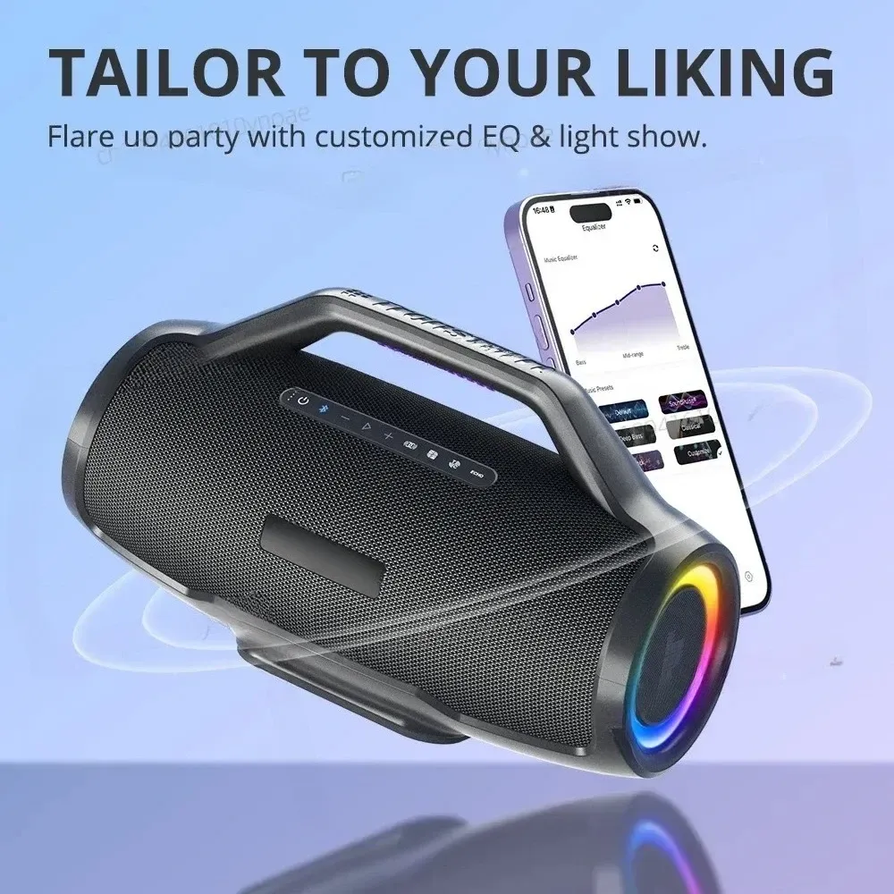 Tronsmart Bang Max 130 W : enceinte nomade outdoor étanche et lumineuse