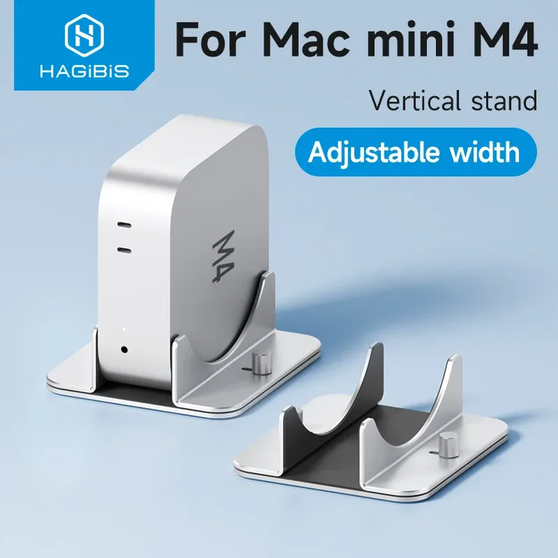 Support vertical réglable Hagibis pour Mac mini M4/M4 Pro