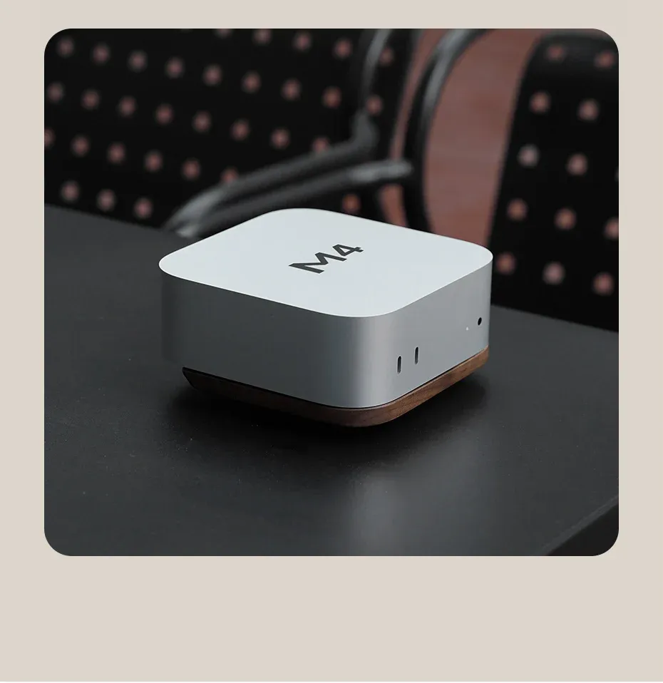 Support de bureau Hagibis pour Mac mini, base ventilée anti-poussière