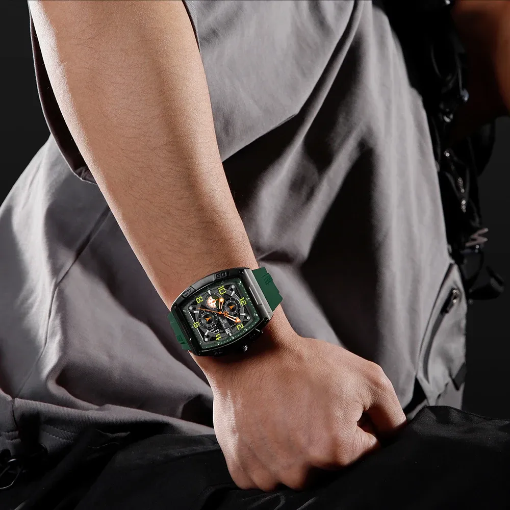 Montre NAVIFORCE NF8052 sport quartz à grand cadran