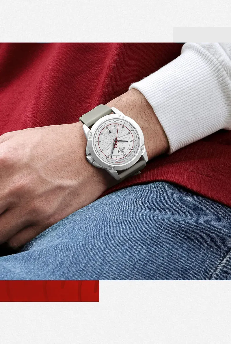 Montre NAVIFORCE Quartz Homme Sport Étanche 3 ATM