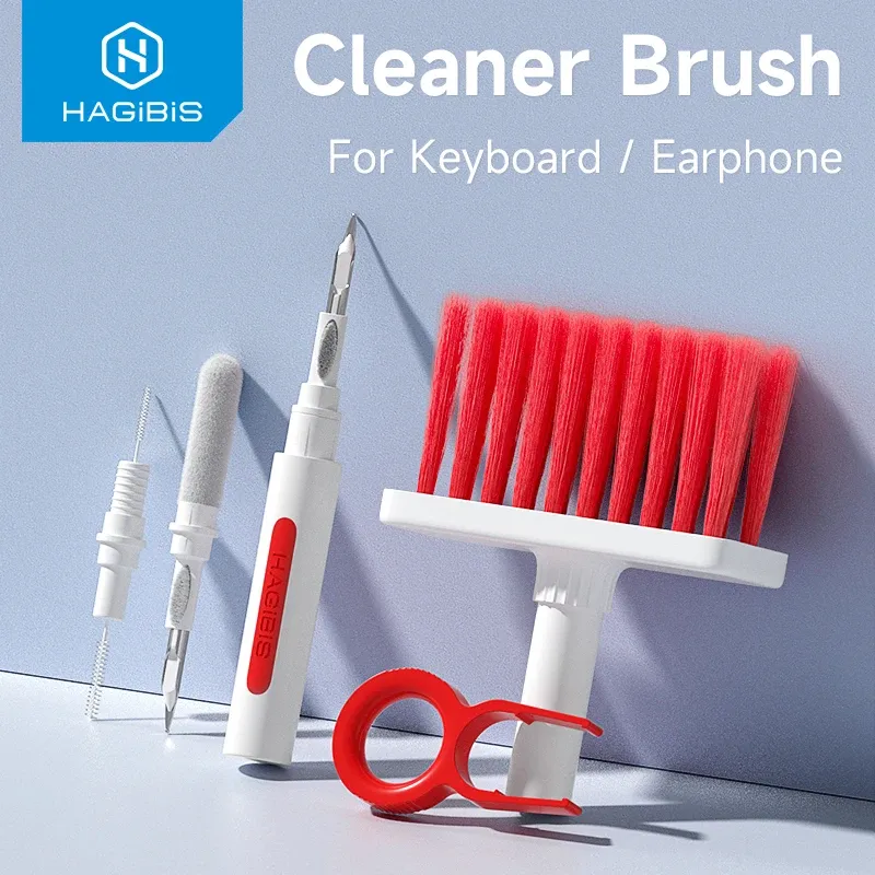 Kit de nettoyage 5-en-1 Hagibis pour clavier et écouteurs