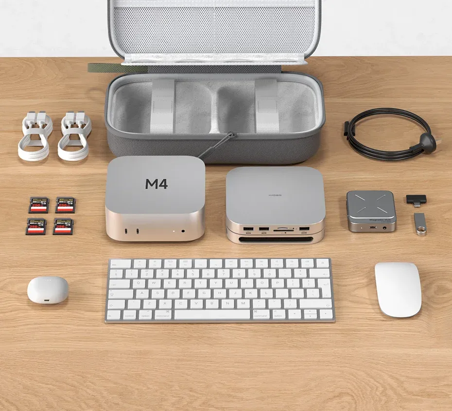Sac organisateur électronique Hagibis pour Mac mini M4 et accessoires