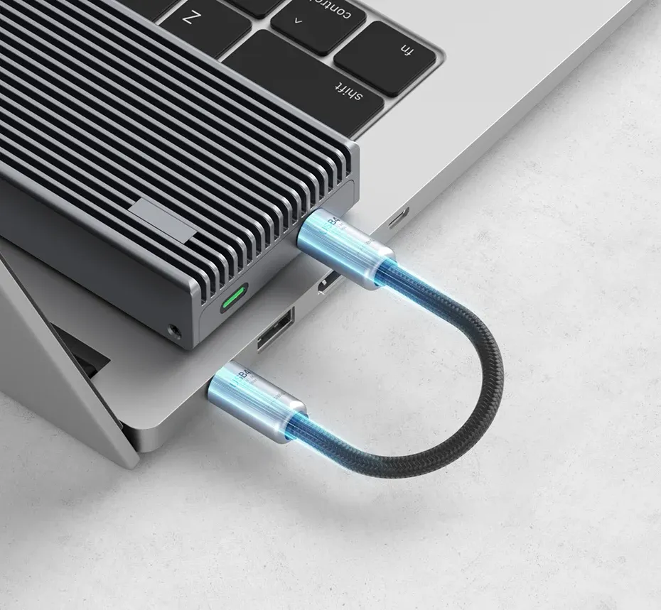 Câble porte-clés USB4 Hagibis 240 W 80 Gbit/s pour mobile et SSD