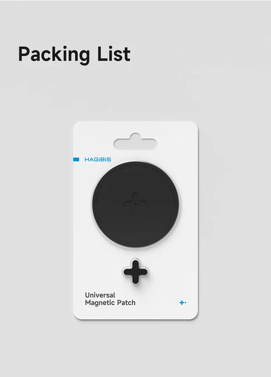 Kit d’adaptateurs magnétiques Hagibis pour accessoires MagSafe