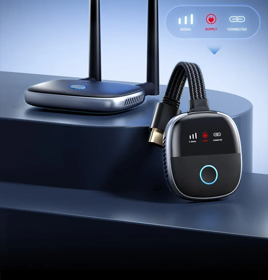 Kit HDMI sans fil Hagibis 5,8 GHz pour TV, PC et projecteur