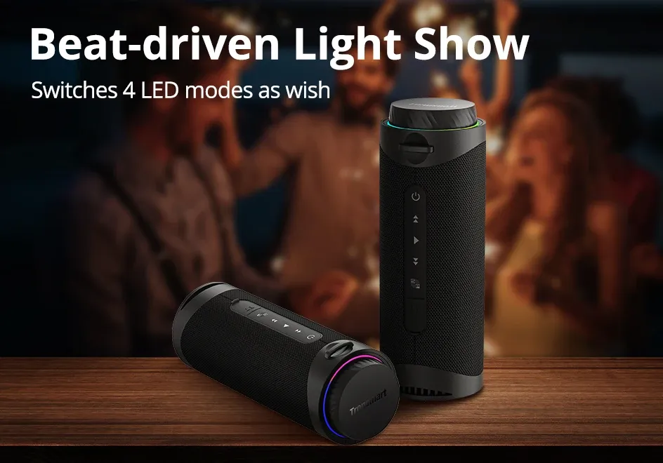Enceinte portable Tronsmart T7 30 W étanche avec LED