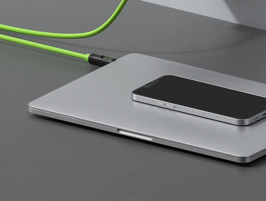 Câble USB-C Hagibis 240 W avec écran LED et 40 Gbit/s