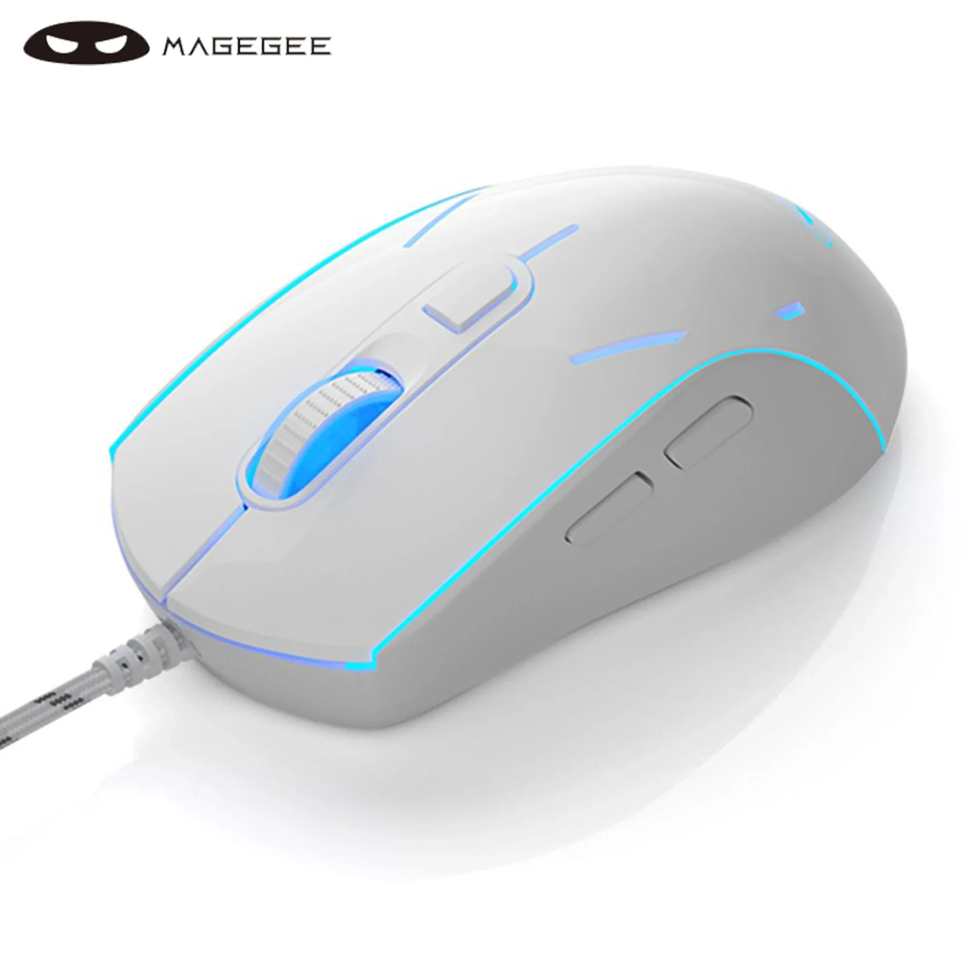 Souris gaming filaire silencieuse MageGee G12 à 6 boutons