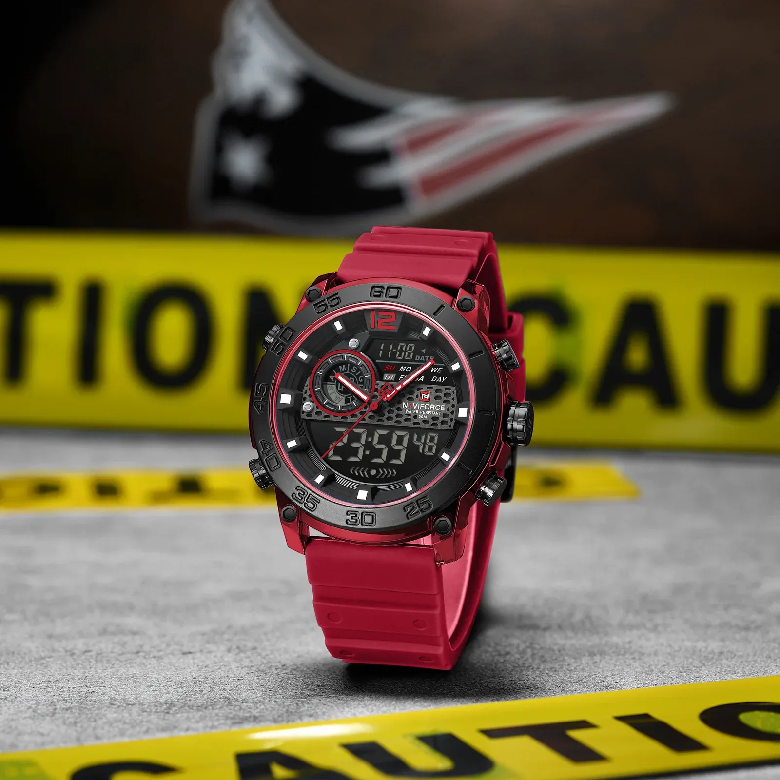 Montre hybride NAVIFORCE NF6104 sport étanche