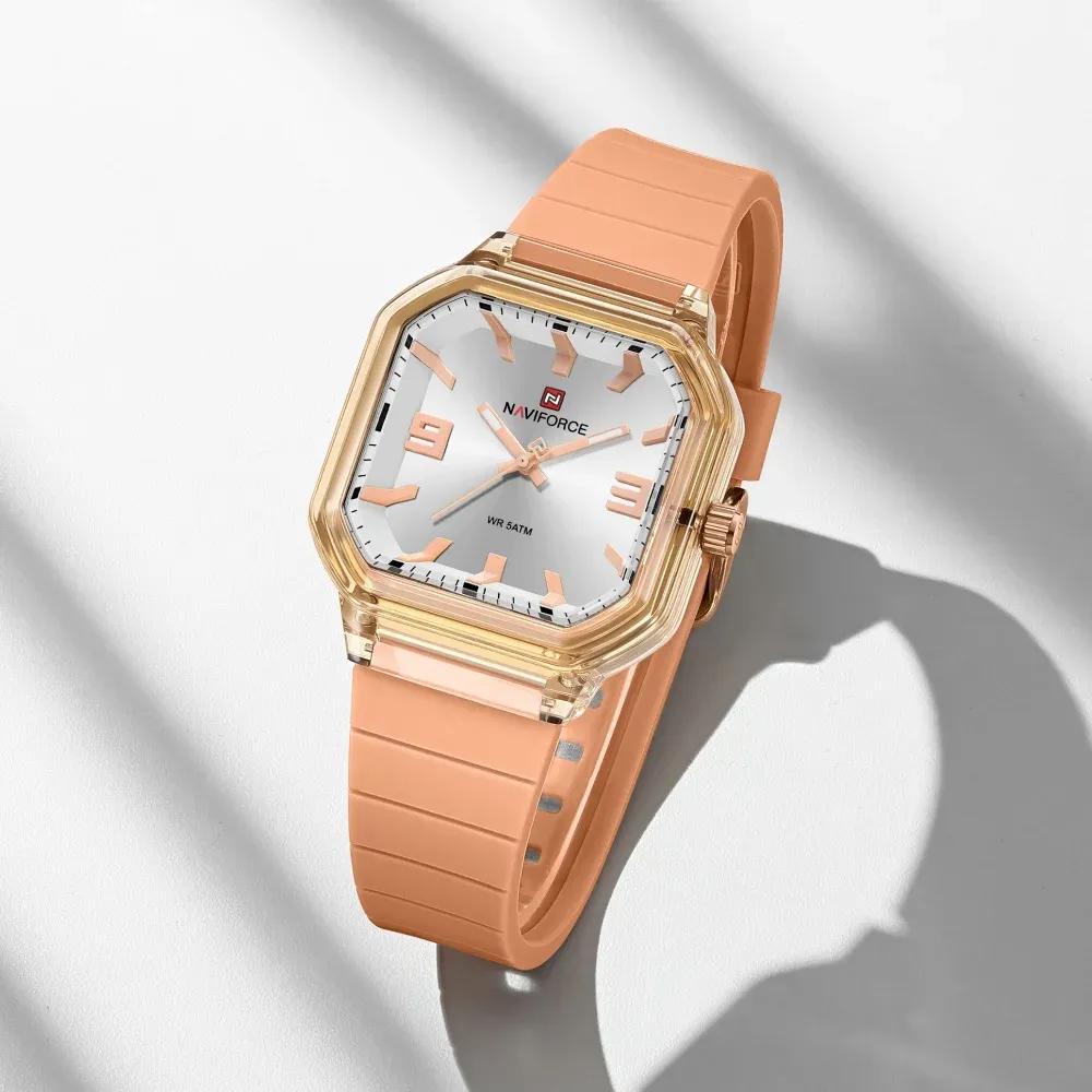 Montre femme NAVIFORCE 6108 dopamine, légère et lumineuse