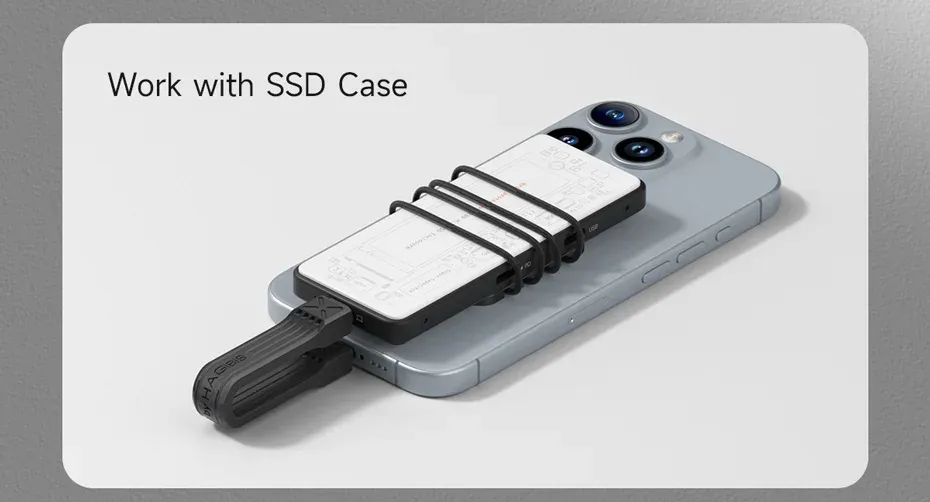 Anneau magnétique Hagibis pour accessoires MagSafe