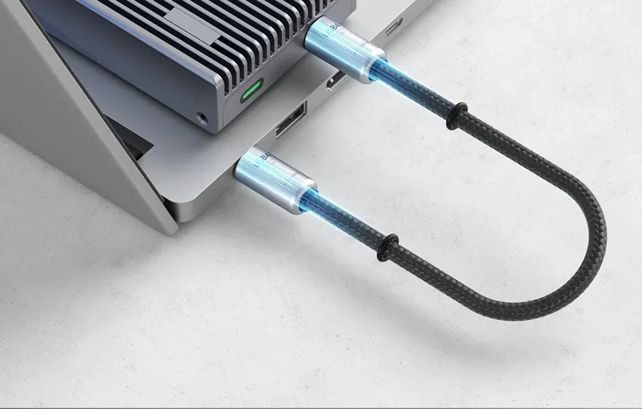 Câble lanière USB4 Hagibis 240 W pour téléphone et SSD