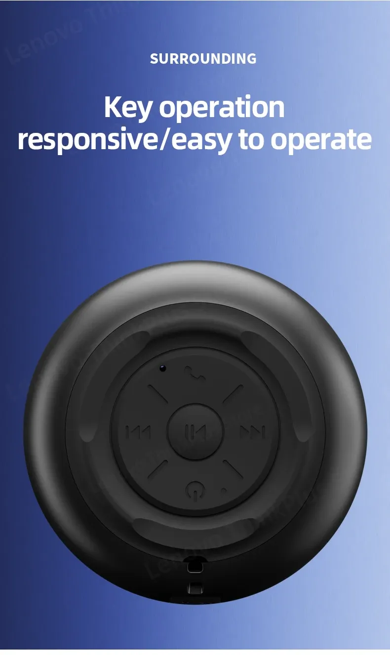 Enceinte Bluetooth portable Lenovo K30 étanche