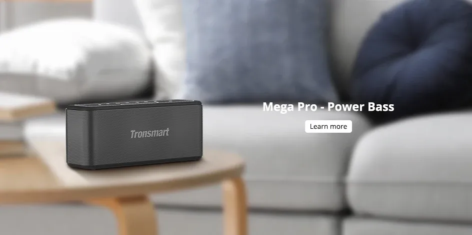 Enceinte Bluetooth Tronsmart Mega Pro 60 W avec basses renforcées