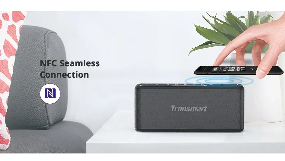 Enceinte Bluetooth Tronsmart Mega Pro 60 W avec basses renforcées