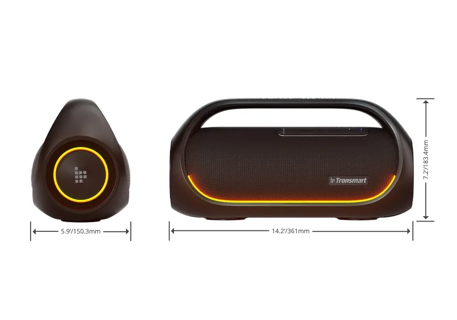 Enceinte portable Tronsmart Bang 60 W étanche pour l’extérieur