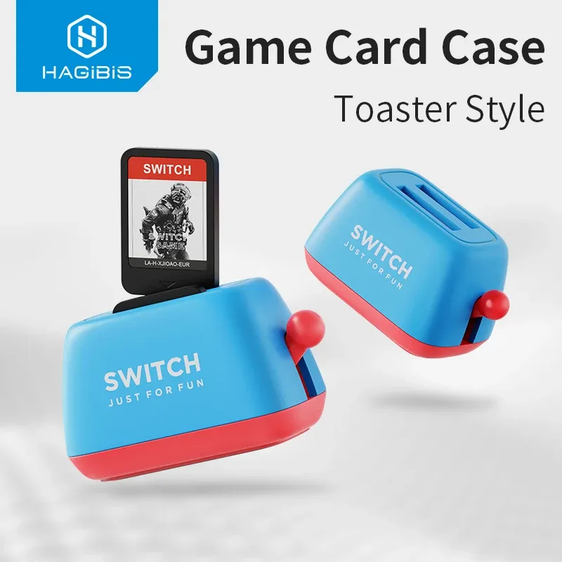 Étui porte-cartes de jeu Hagibis pour Switch, motif toaster