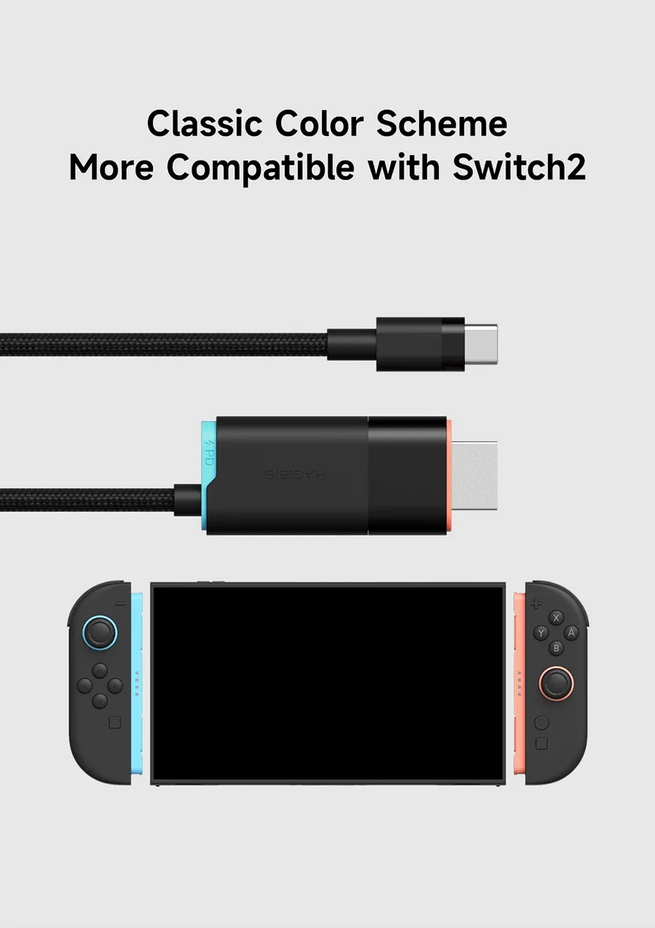 Dock portable Hagibis 4K60Hz pour Switch 2 et PC