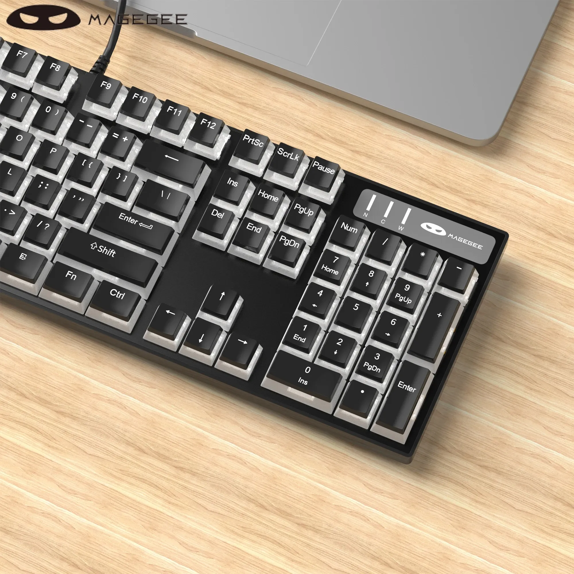 Kit de keycaps Pudding MageGee 130 touches PBT OEM